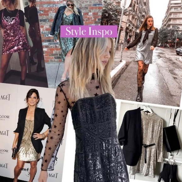 Basix Black Label Sequin Strapless Cocktail Mini Party Dress - Picture 9 of 9